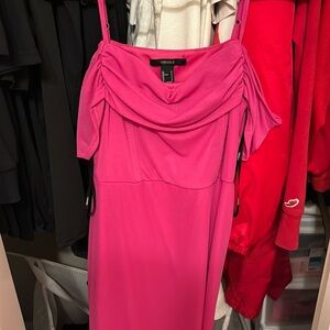 pink midi dress from Forever 21